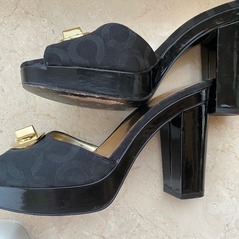 Coach Slide Heels - Picture 9 of 13